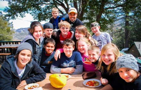 junior high at angeles crest camp