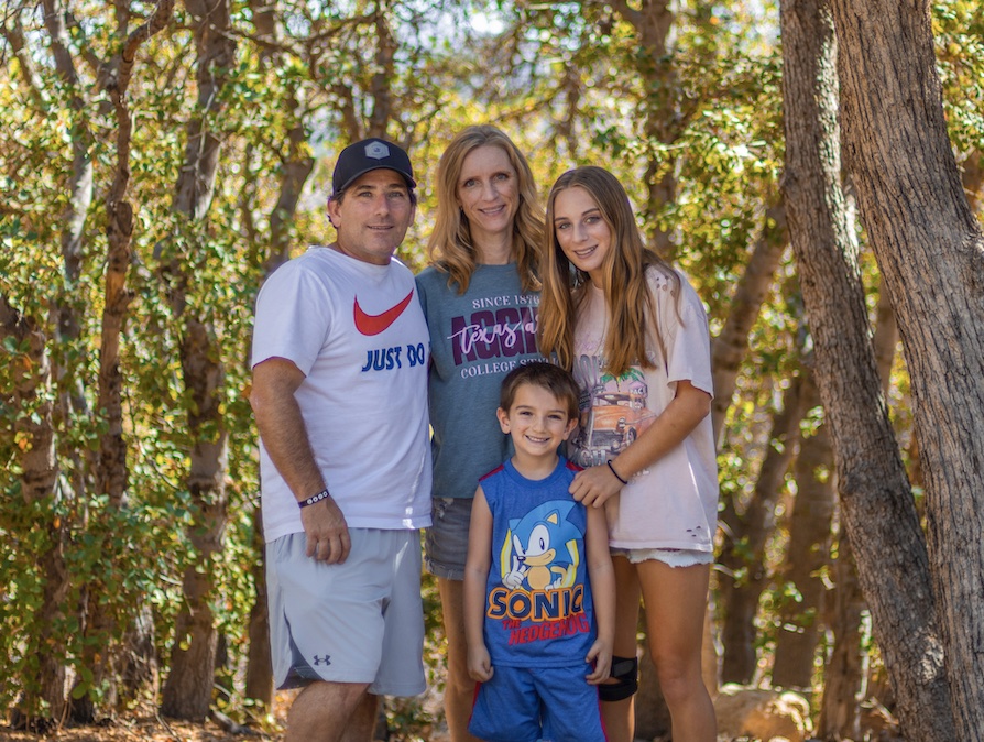 Family at Angeles Crest